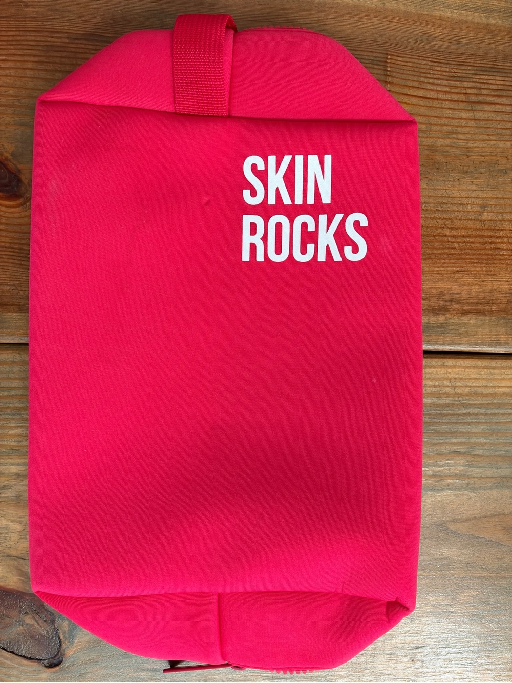 Skin Rocks by Caroline Hirons Pink Toiletries Bag